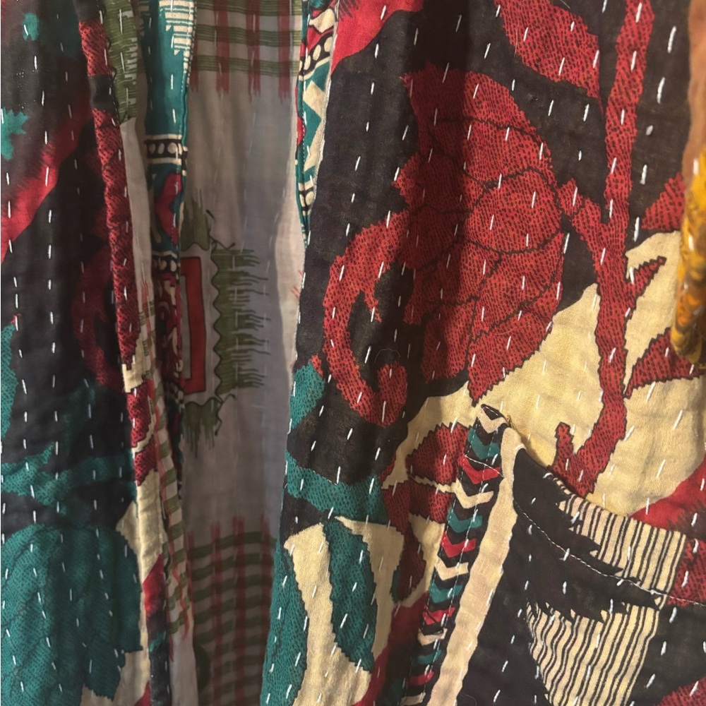 Kantha Kimono or Robe - Picture 4 of 9